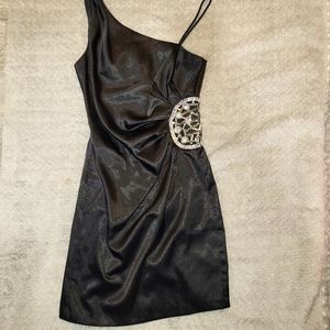 Beautiful silk Le Chateau cocktail dress!